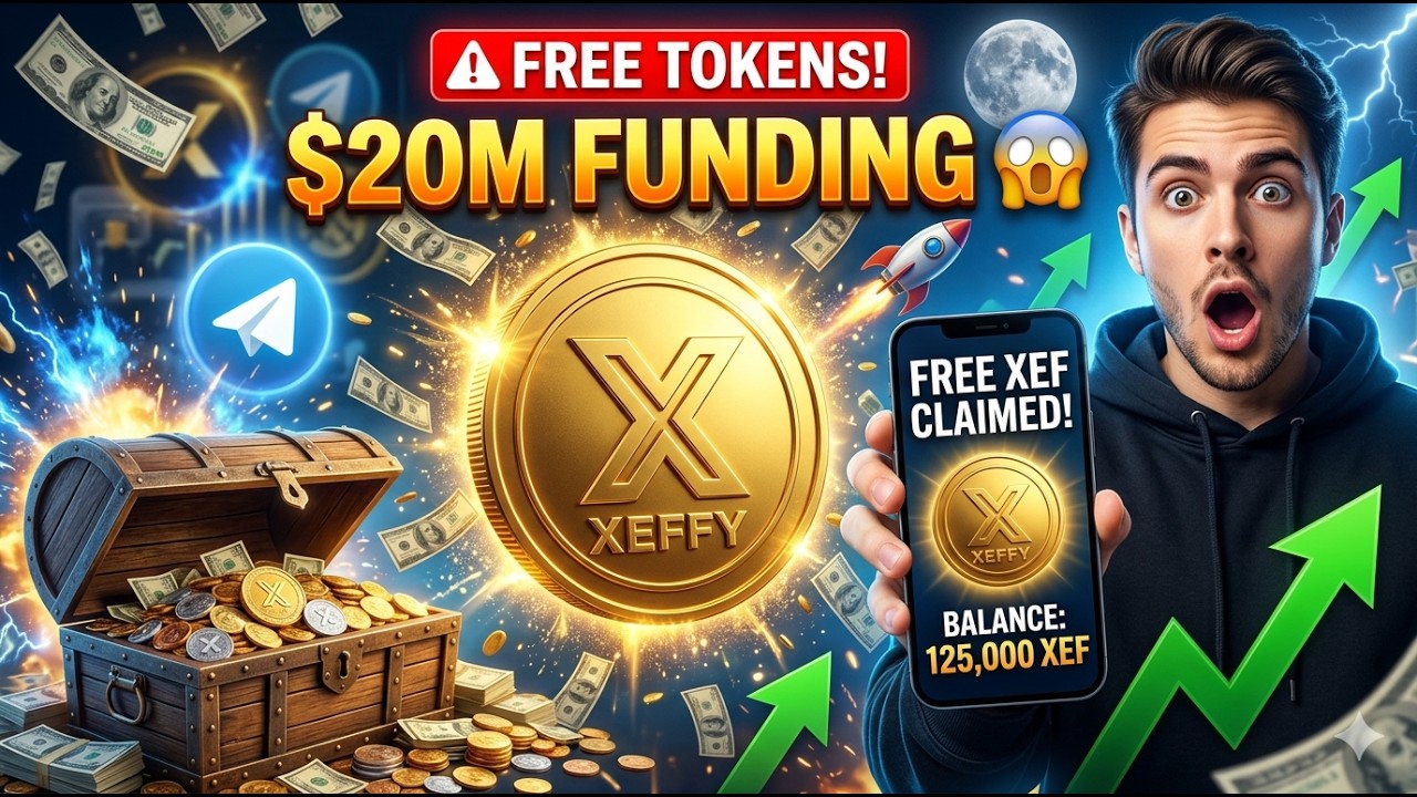 Xeffy Airdrop 2026 | Telegram Bot | $20M Funding | Free XEF Tokens Before Listing #Xeffy #XEFToken