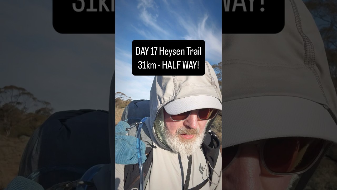 DAY 17 Heysen - HALF WAY - Blackjack to Old Mt Bryan Schoolhouse 31km