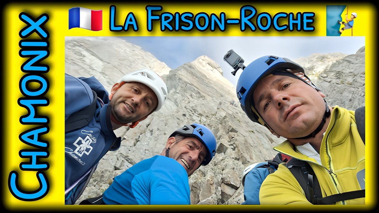 Frison Roche Chamonix Mont-Blanc multipitch climbing 