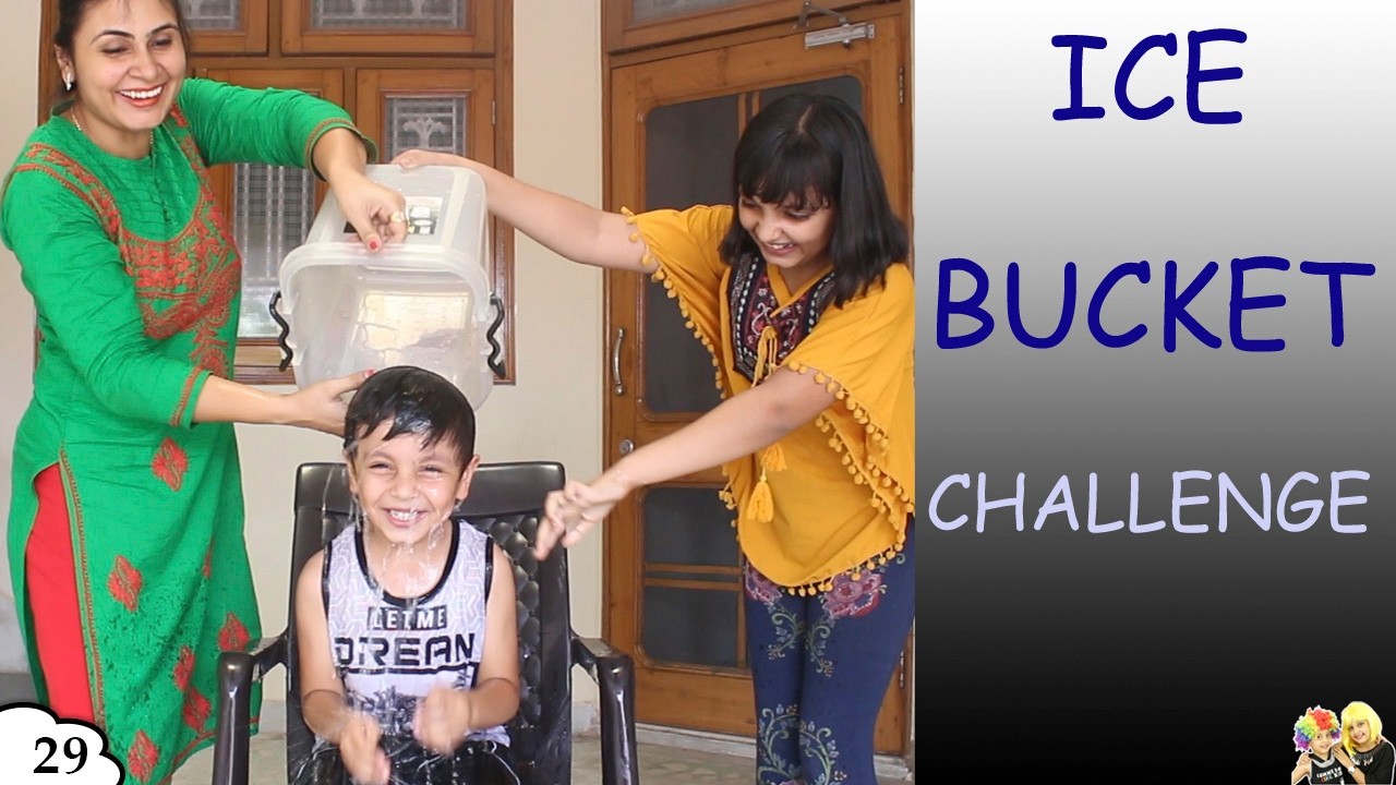 ICE BUCKET CHALLENGE | Summer Special | Kids Funny Videos Bloopers | Ep 29 Aayu and Pihu Show