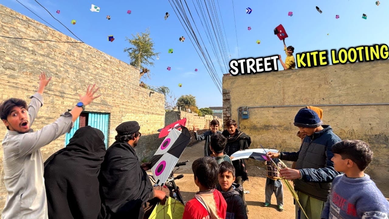 😱*Street kite looting* || Caught many kites🪁 || Har jaga gudy hi gudy🥵 || Full on looting scenes😈