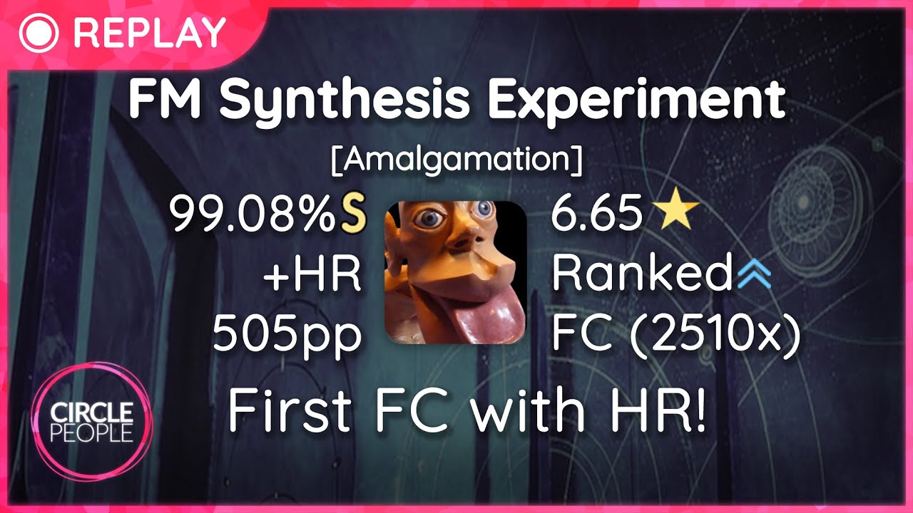 osu! | Aricin (Gayzmcgee) | Camellia - FM Synthesis Experiment [Amalgamation] +HR 99.08% 505pp