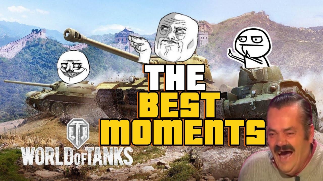 THE BEST MOMENTS  WORLD OF TANKS
