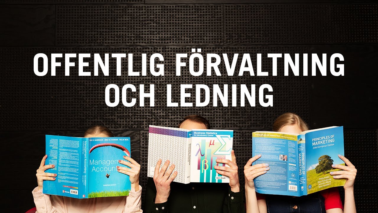 Offentlig förvaltning och ledning – Programpresentation, Örebro universitet
