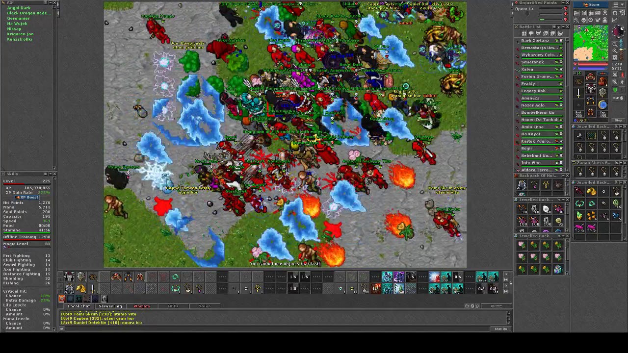Tibia Epoca WarMode 04/08/18 Desert Open