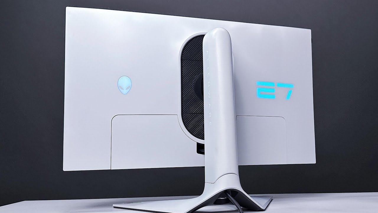 Alienware AW2723DF Gaming Monitor Unboxing and Setup