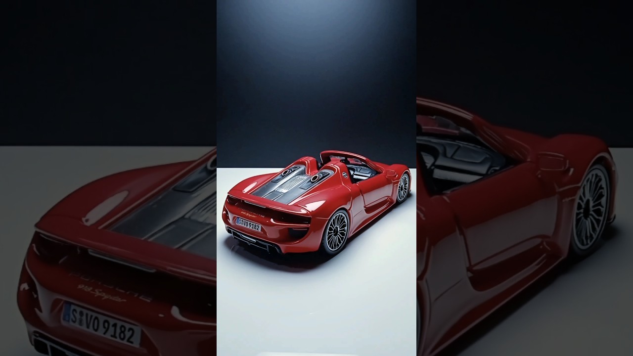 1/24 Bburago Porsche 918 spyder scale model 🚗🛑