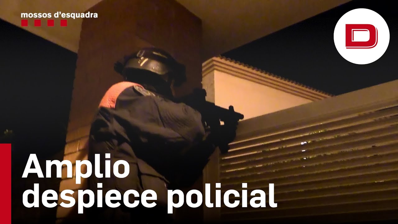 Mossos detienen a 46 personas en una operación contra el narcotráfico en Badalona