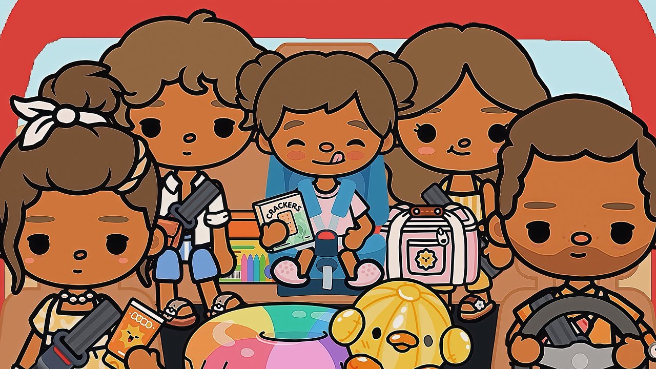 🦀Семейный ПЛЯЖНЫЙ ОТПУСК! *ПРИБРЕЖНАЯ ВИЛЛА* Toca Boca Life World 🌎 #tocaboca