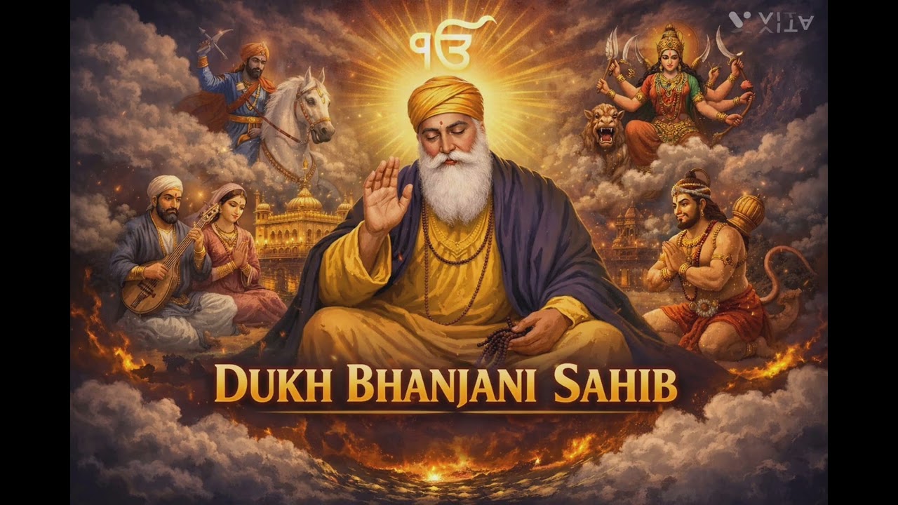 Dukh Bhanjani Sahib | ਦੁਖ ਭੰਜਨੀ ਸਾਹਿਬ | Powerful Gurbani For Peace & Healing | Dukh Bhanjani Sahib