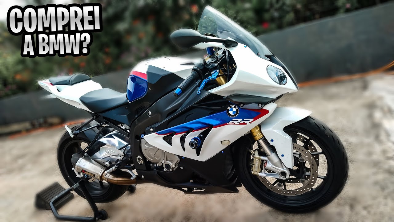 PEGUEI UMA BMW S1000RR 2012 | TODOS OS DETALHES | WALKAROUND + POWER EXHAUST SOUND