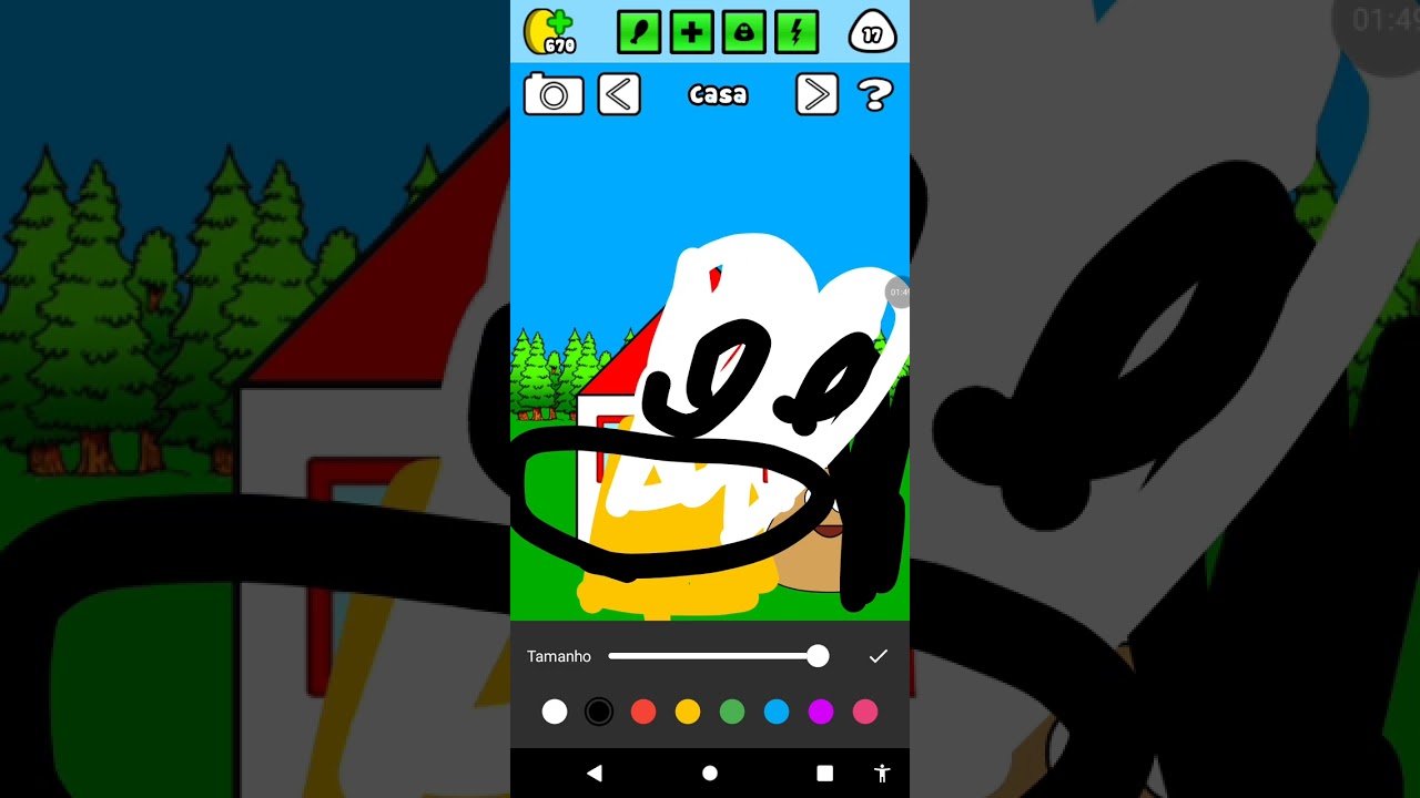 O Pou cagou nas calça tão forte que até explodir a casa inteira 