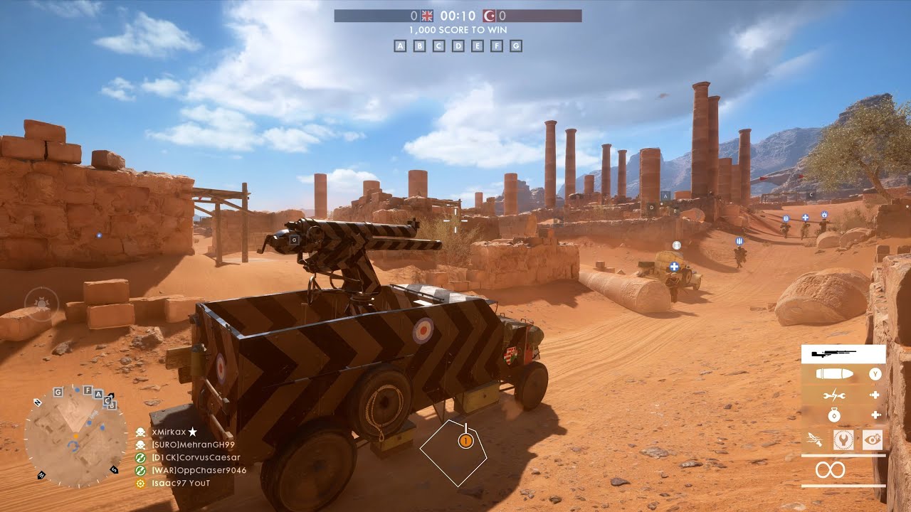 Battlefield 1: Conquest gameplay (No Commentary)