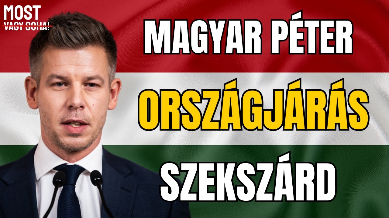 🔴 TISZA &Eacute;LŐ: Magyar P&eacute;ter Szeksz&aacute;rdon &ndash; ezt figyeli az orsz&aacute;g!