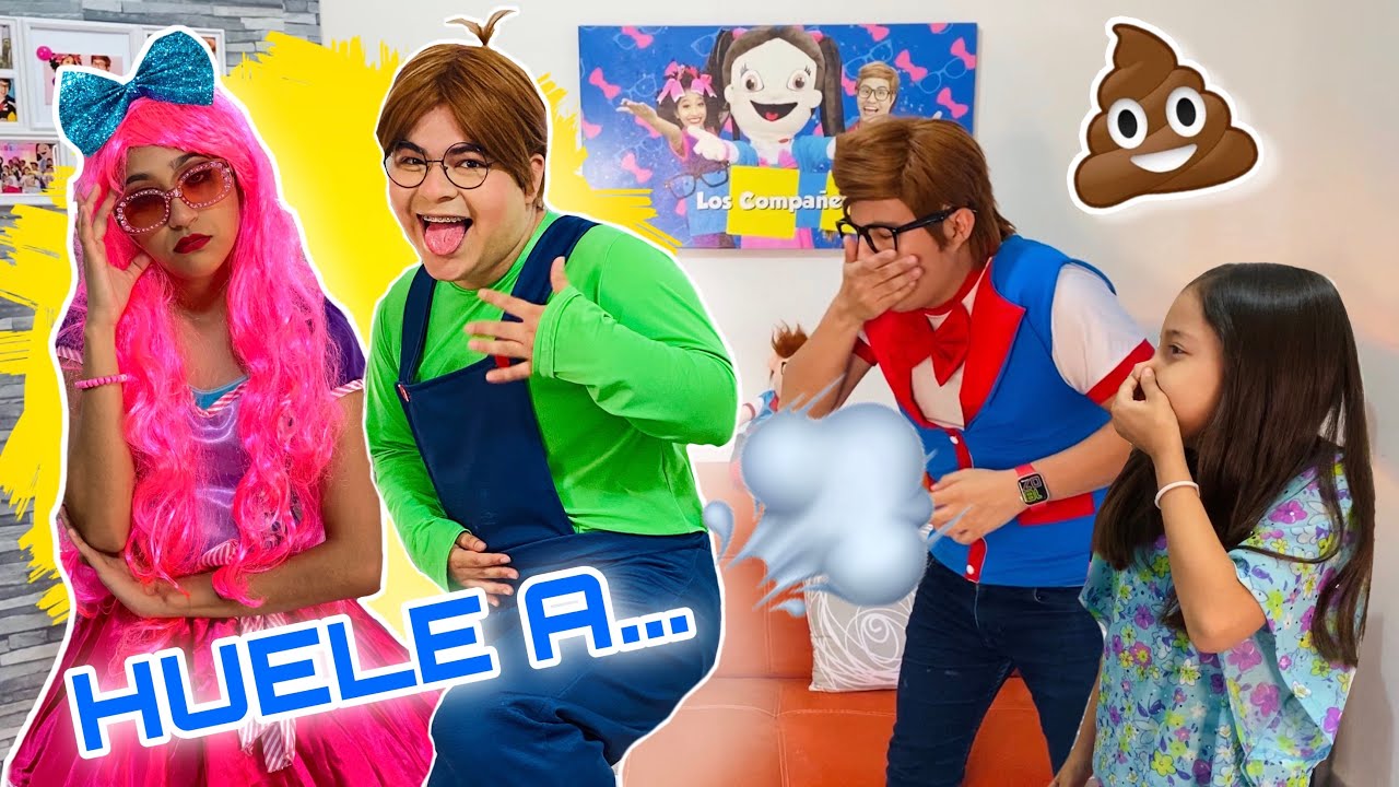MEME SE ECHA GASES APESTOSOS / LA COMPAÑERA MALA CONOCE A MEME / HUELE A...