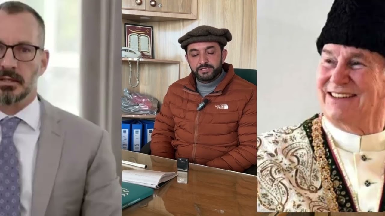Ceremony in Skardu on the death of the Imam of the Ismaili community Prince Karim Aga Khan