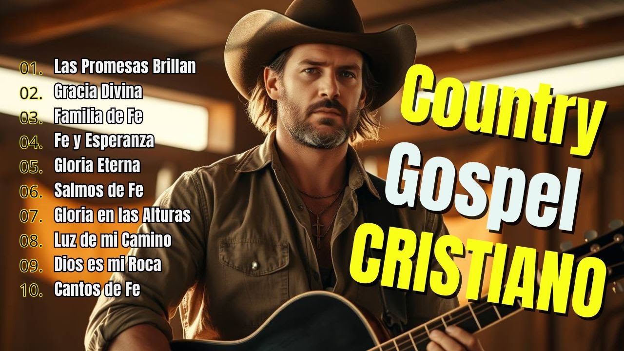 ✨ Country  Gospel Cristiano  Vol 2– Canciones de Fe y Esperanza 🙏✨