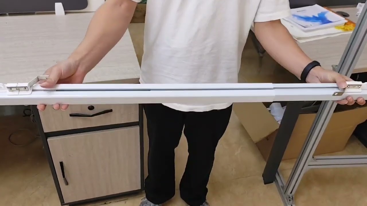 telescopic track ， from 2.2 to 4m  