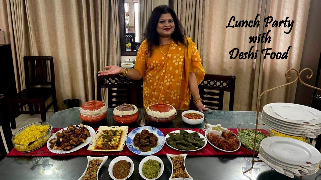 হুট করে ঢাকাতে আমার একদল রিলেটিভ আমার বাসায় লাঞ্চের আয়োজনে কি খেয়েছিল?। Lunch Party Menu