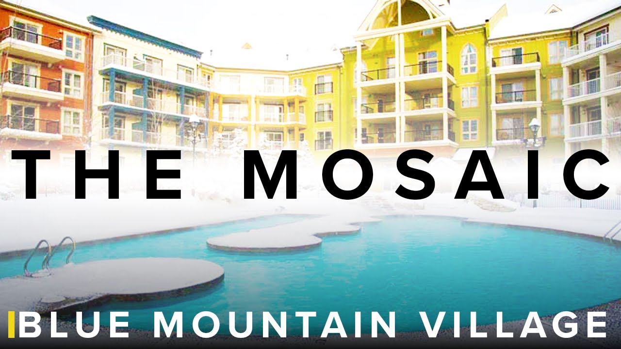 THE MOSAIC HOTEL TOUR AND REVIEW IN BLUE MOUNTAIN VILLAGE ONTARIO CANADA