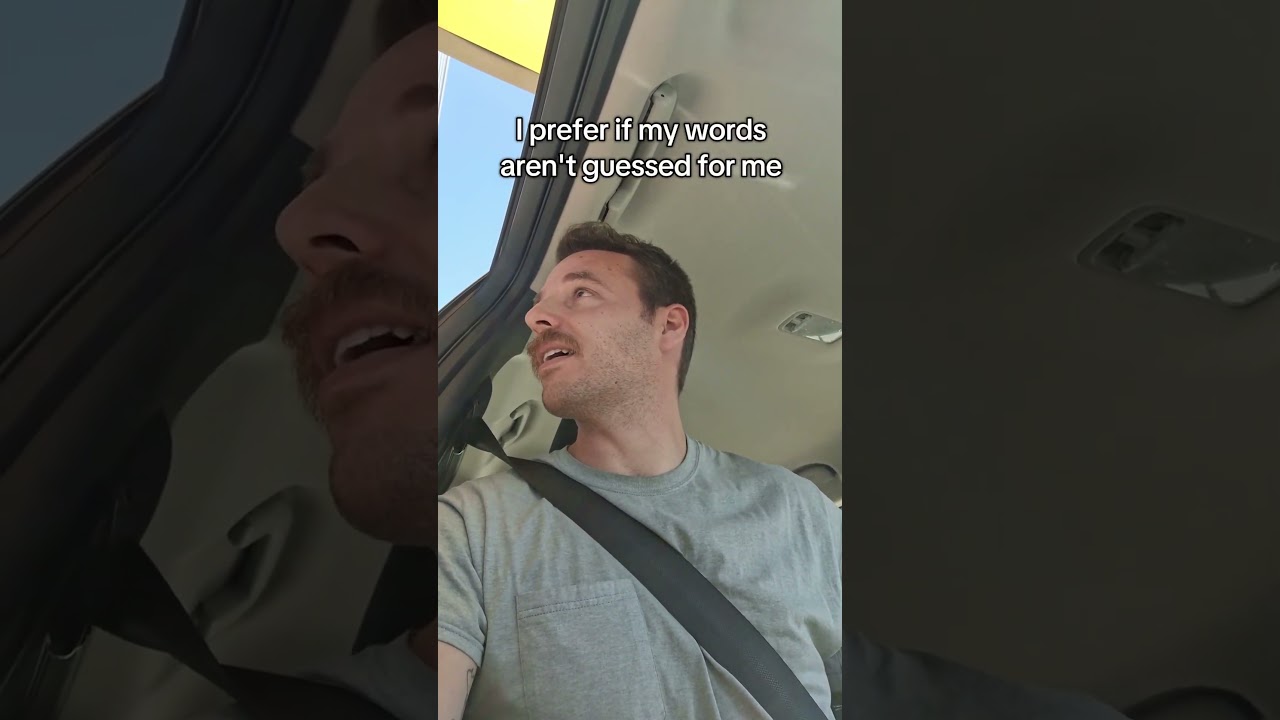 Stuttering at the drive thru 