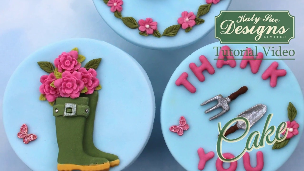 Garden Accessories Cake Decorating Tutorial