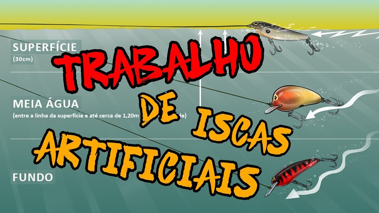 Trabalhos de Iscas Artificiais - Dicas - Técnicas