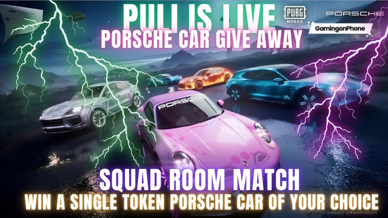 PULI IS LIVE 🔴 PORSCHE GIVEAWAY |  feb 20 21 21 🎉