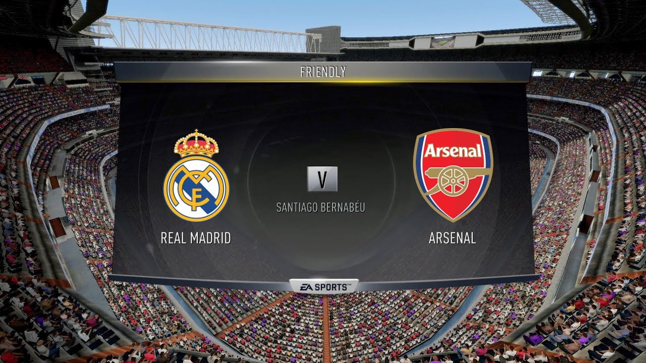 FIFA2018 Nintendo Switch 1080P60 Match Real Madrid VS Arsenal｜任天堂 switch FIFA2018 皇家马德里VS阿森纳