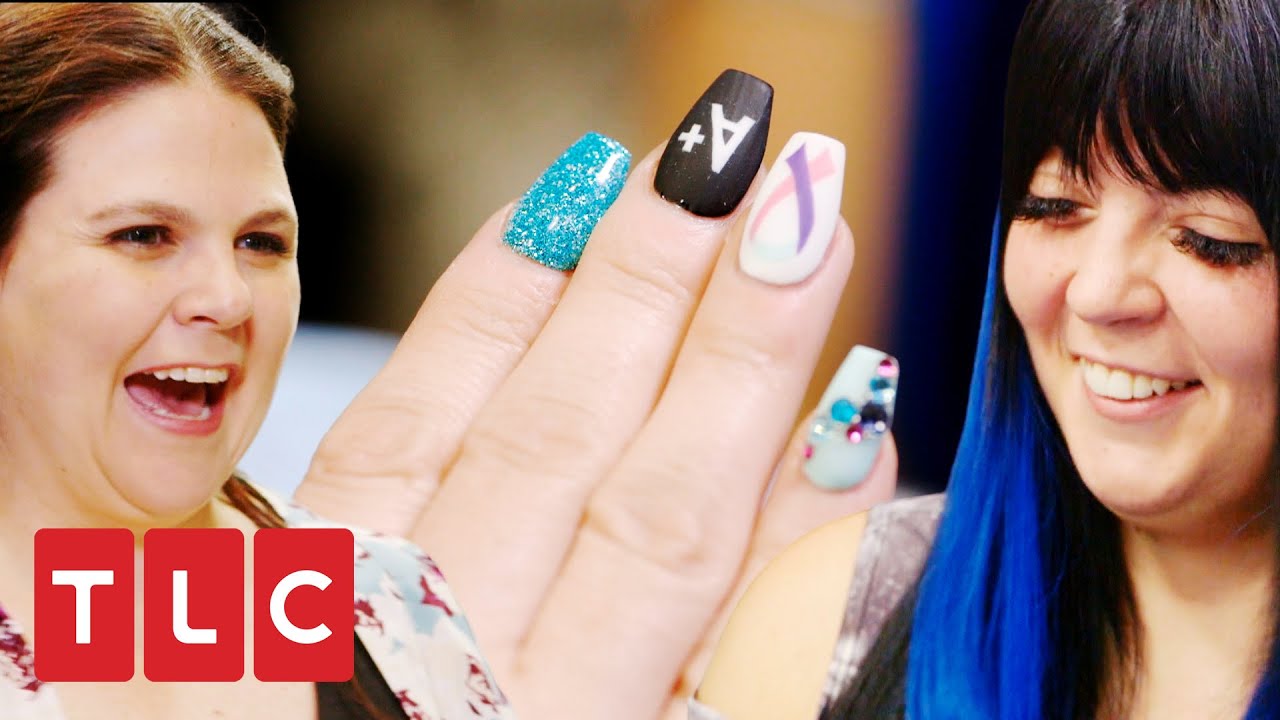 Uñas interactivas para encender su propia vela de cumpleaños | Experta en Uñas | TLC Latinoamérica