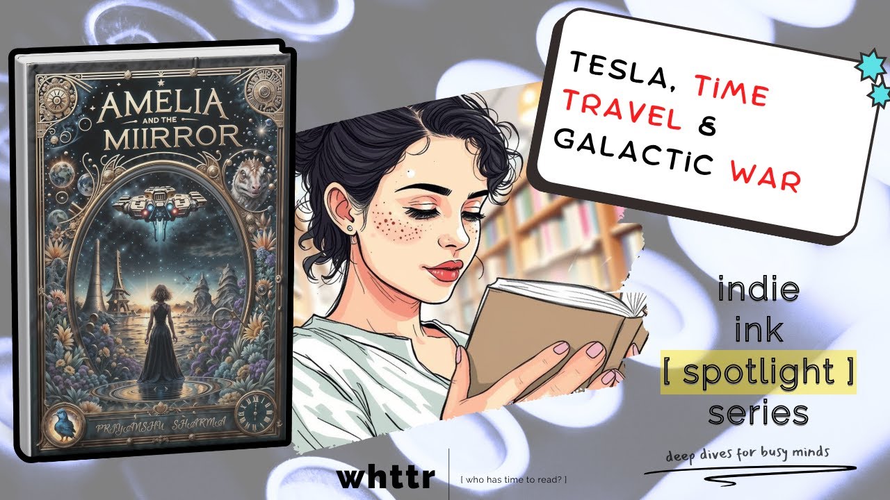 Amelia and the Mirror by Priyanshu Sharma | Tesla, Time Travel & Galactic War [Book Discussion]