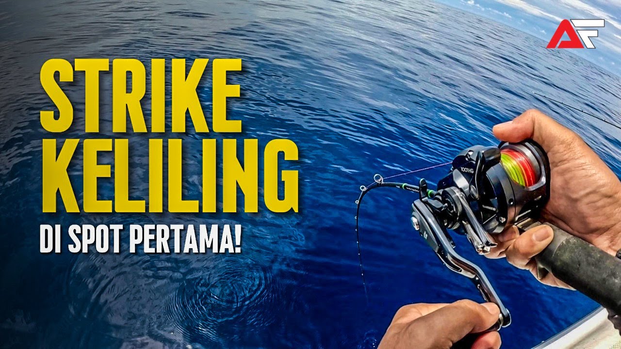 Bot Diserang Ikan Seawal Spot Pertama! Strike Keliling