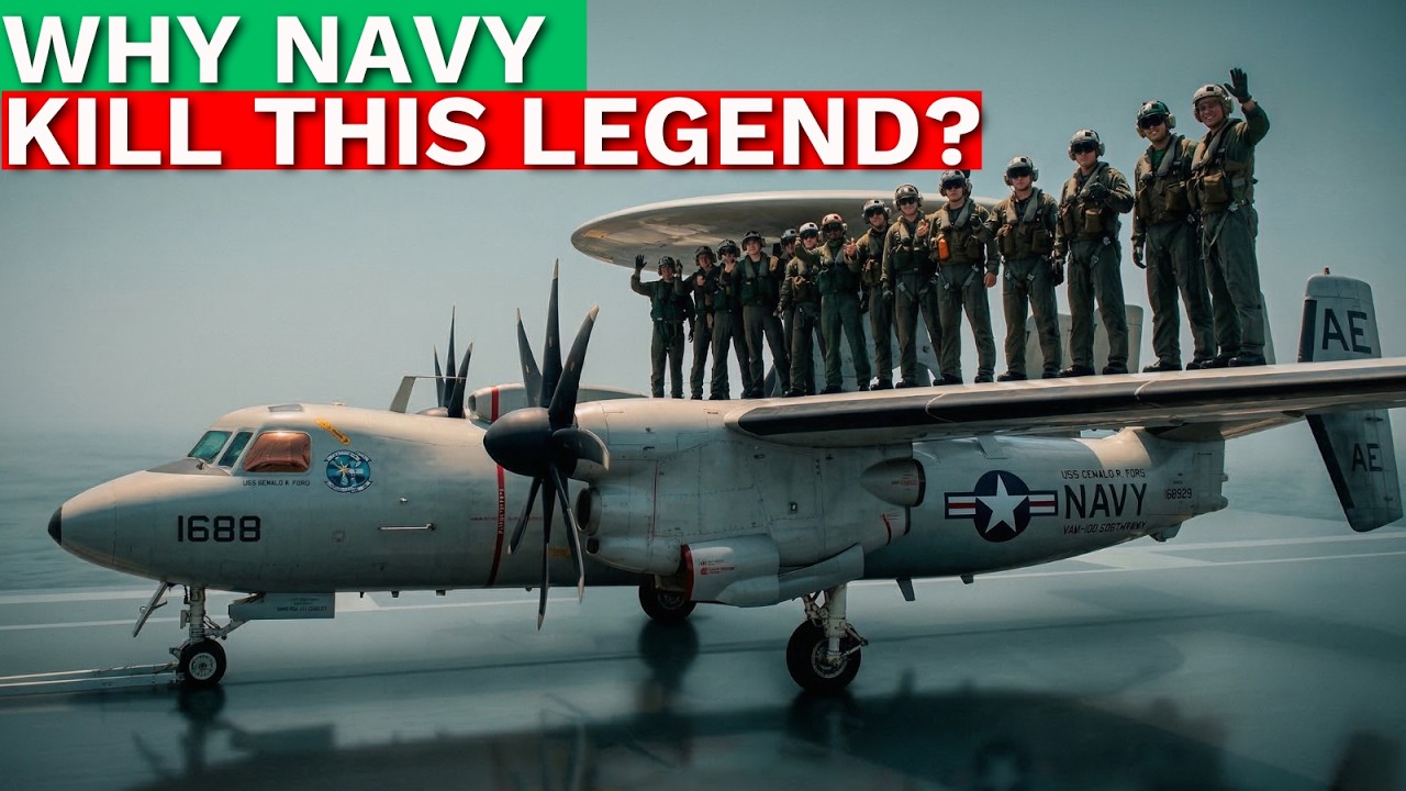 Why the US Navy Is Retiring the Aircraft That Controls the Sky|  E-2 Hawkeye #hawkeye  #northrop