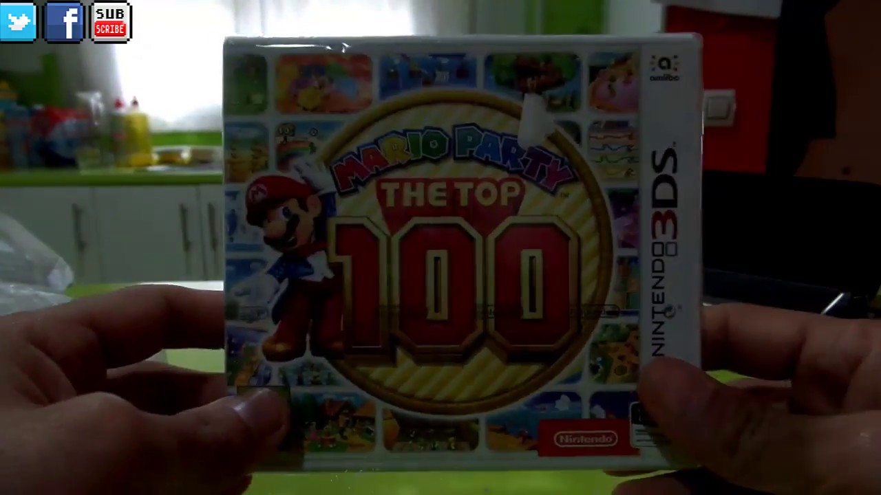 Unboxing - Mario Party: The Top 100 | Nintendo 3DS |ESPAÑOL