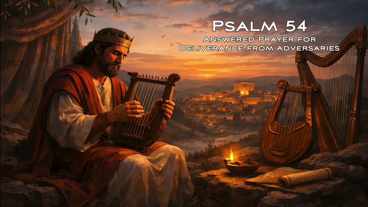 Psalm 54 - Answered Prayer for Deliverance from Adversaries - English Version | Psalms Music Project