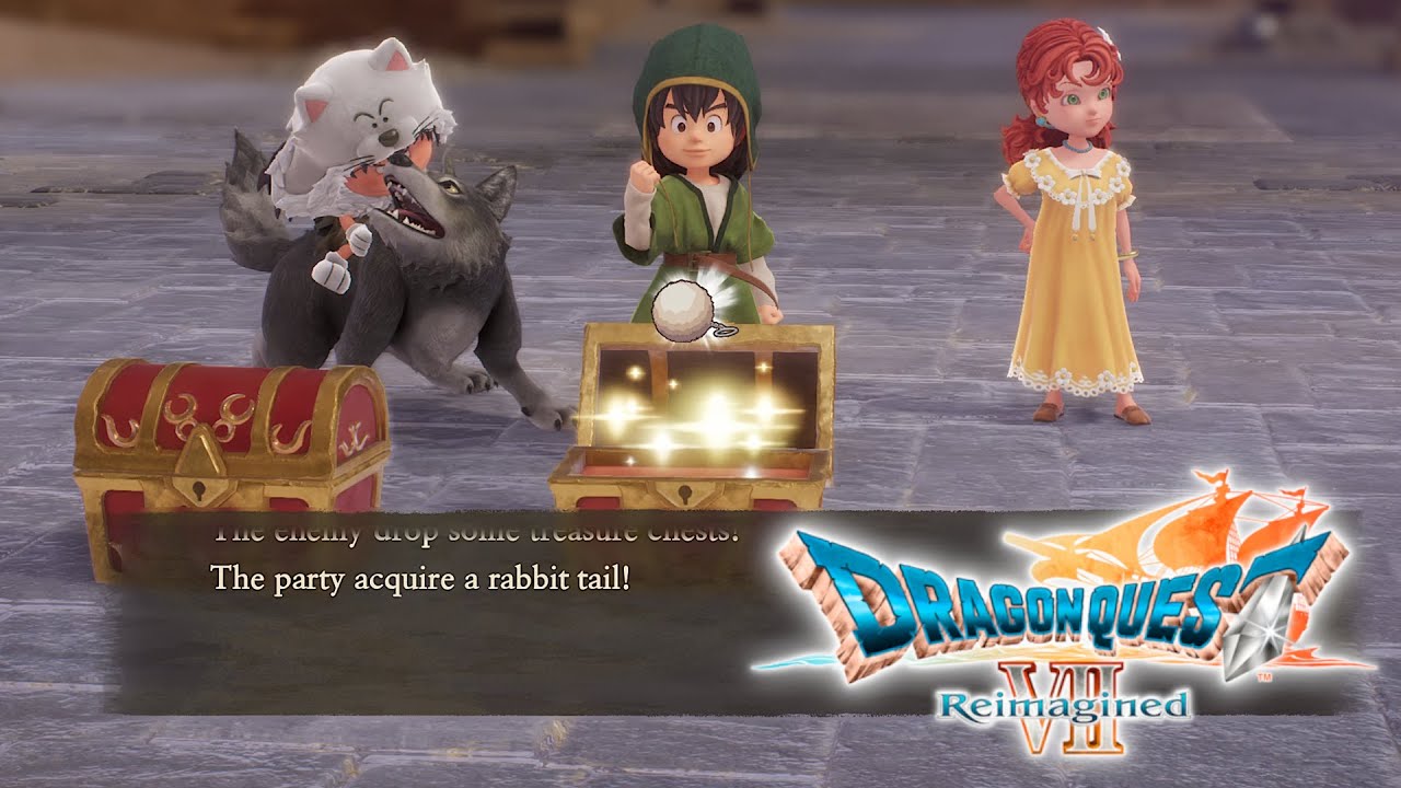Dragon Quest VII Reimagined - Rabbit Tail Farm (Improve Item Drop Rate!)