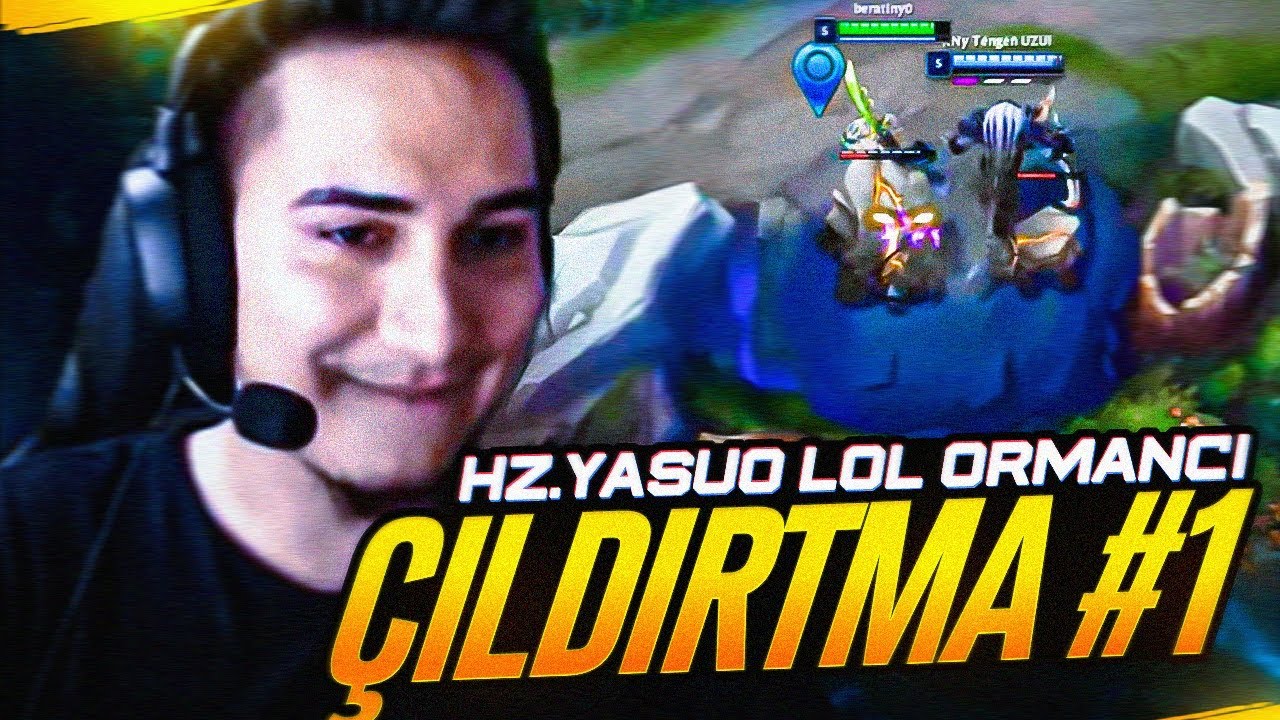 HAZRETİYASUO LOL ORMANCI ÇILDIRTMA 1 - RENGAR DELİRDİ OYUNDAN ÇIKTI XD