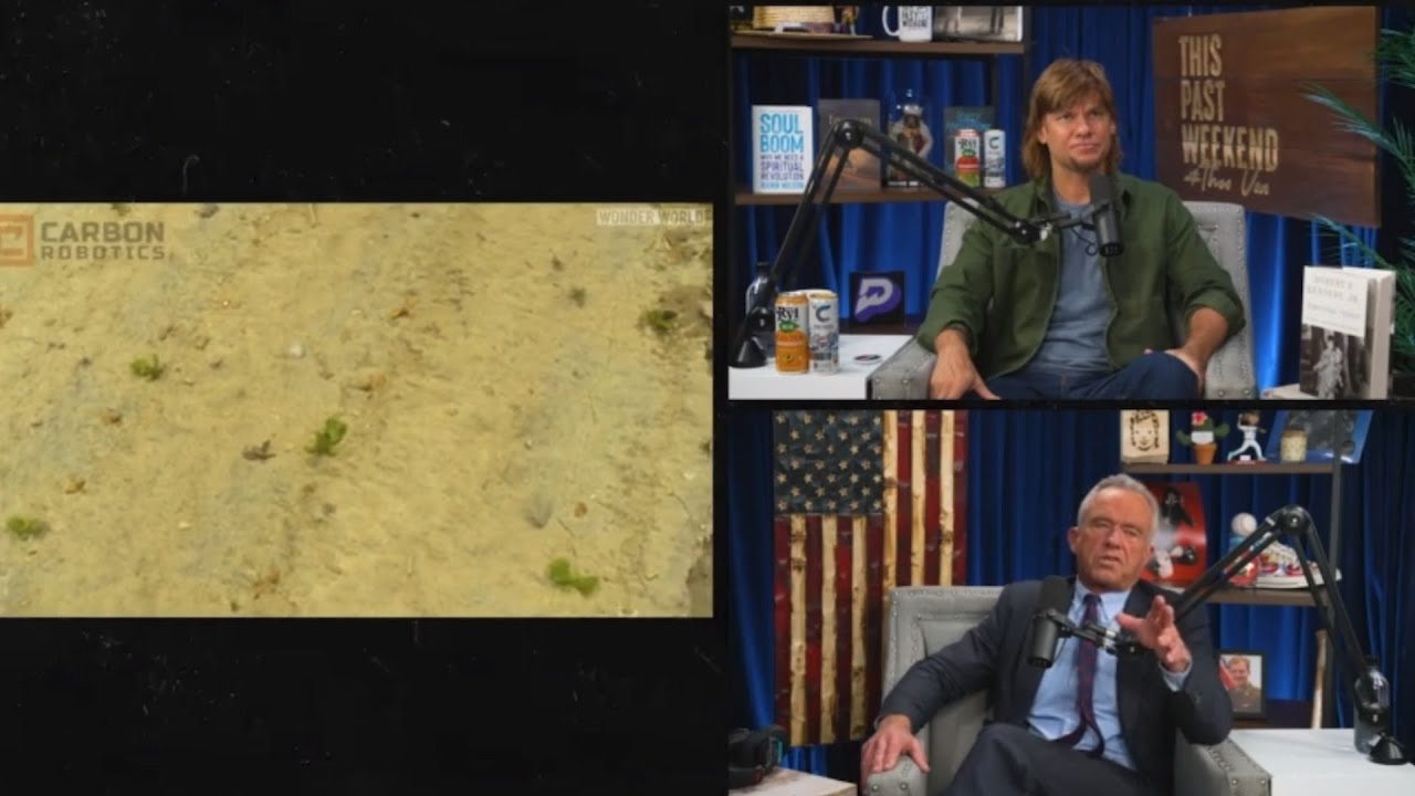Theo Von and Secretary Kennedy on Laser Weeding