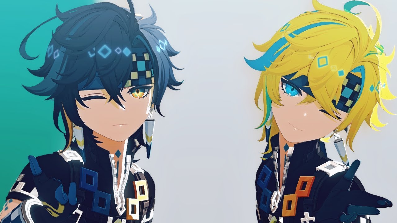 【MMD原神Genshin Impact】愛包ダンスホール【キィニチ/kinich/アハウ/Ajaw】