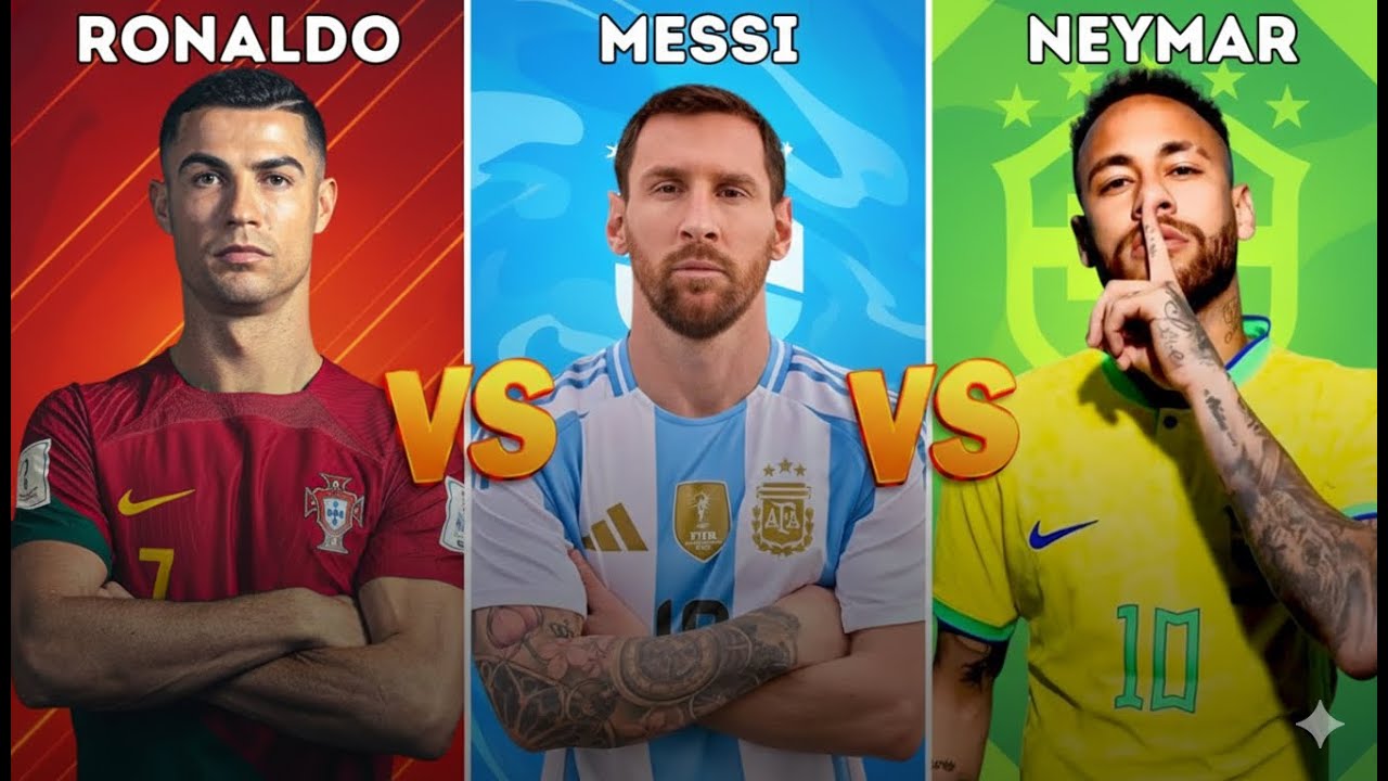 🔥 Ronaldo vs Messi vs Neymar 2026 – Ultimate Comparison! 🔥