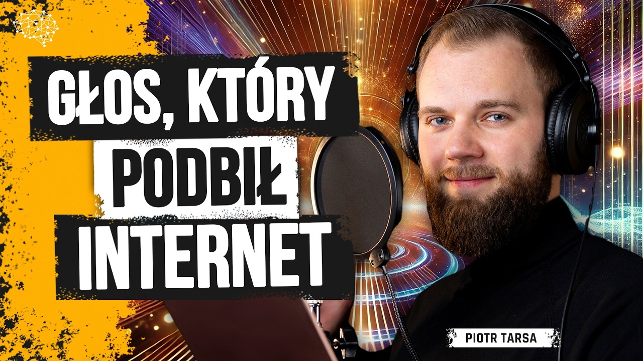 Głos, kt&oacute;ry podbił internet. Lektor, tw&oacute;rca, przedsiębiorca. Piotr Tarsa