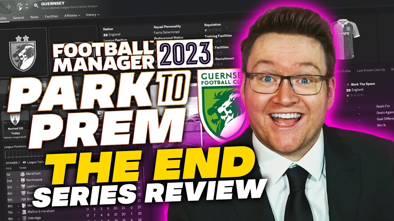 THE END OF SERIES REVIEW | Park To Prem FM23 - Football Manager 2023