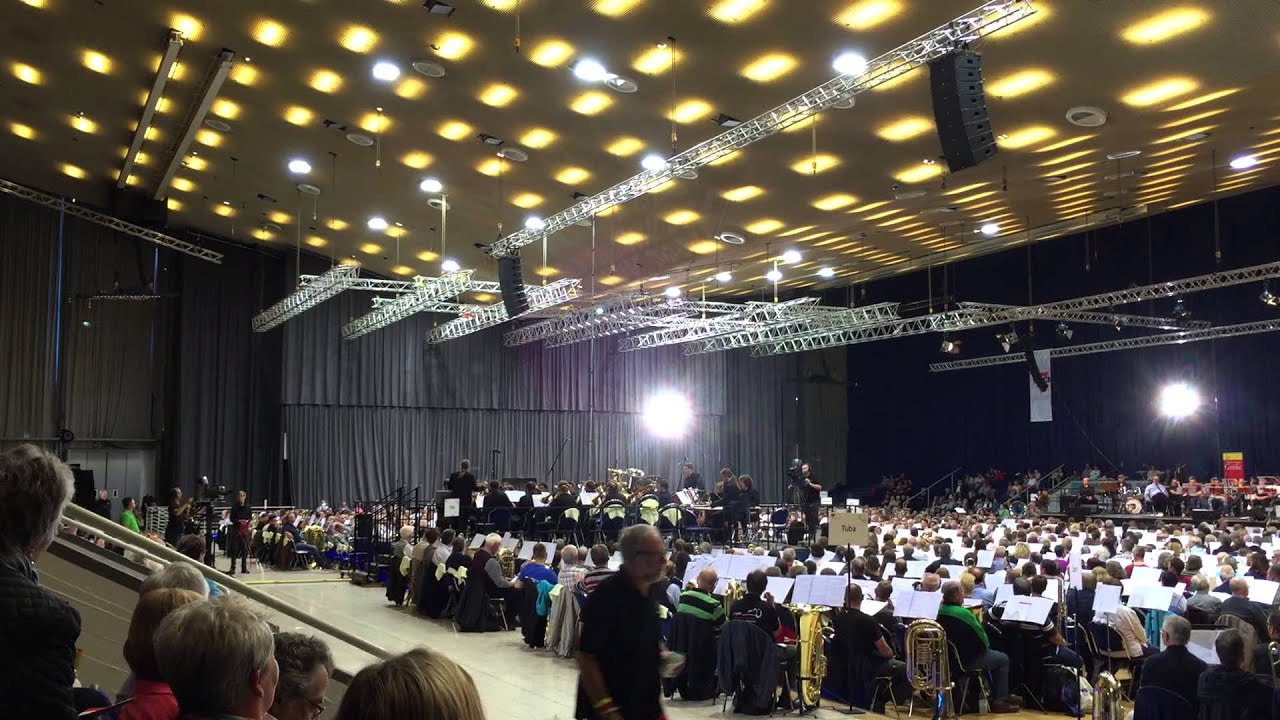 Bundesposaunenfest 2015 CVJM Westbund / Essen Grugahalle  21. Juni 2015  
