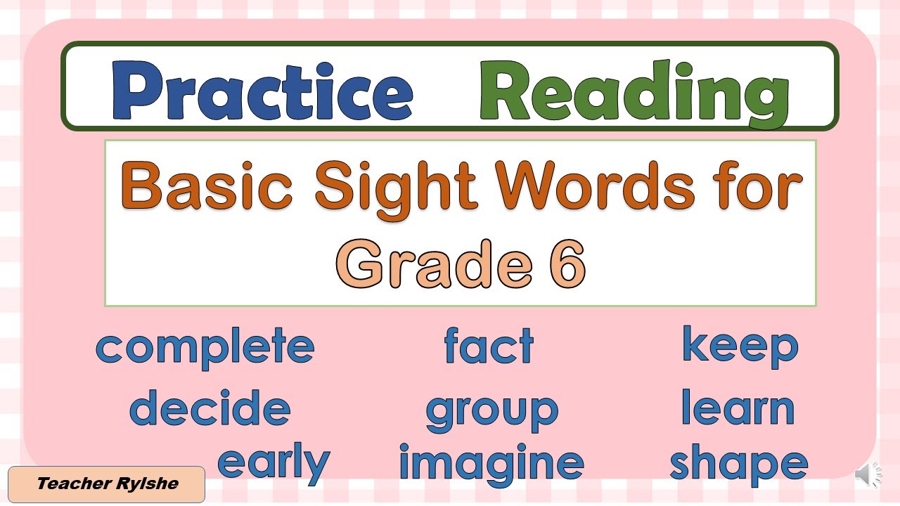 НОВЫЕ СЛОВА ДЛЯ ЧТЕНИЯ В 6 КЛАССЕ | СЛОВАРНЫЙ ЗАПАС АНГЛИЙСКИХ СЛОВ ДЛЯ 6 КЛАССА | СЛОВА ДЛЯ ЗРЕНИЯ