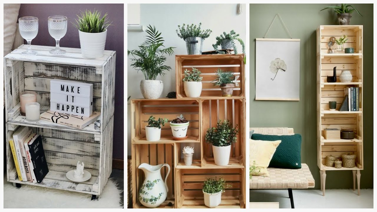 25 IDEIAS Para DECORAR com CAIXOTE de FEIRA - Eduardo Wizard