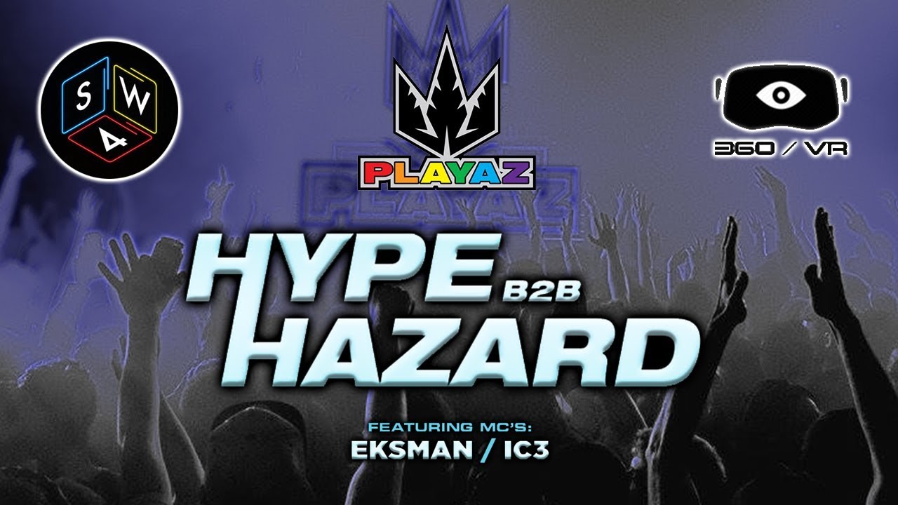South West Four Festival - 2017 - Hype B2B Hazard - Eksman & IC3 - PLAYAZ - SW4 - 360 / VR