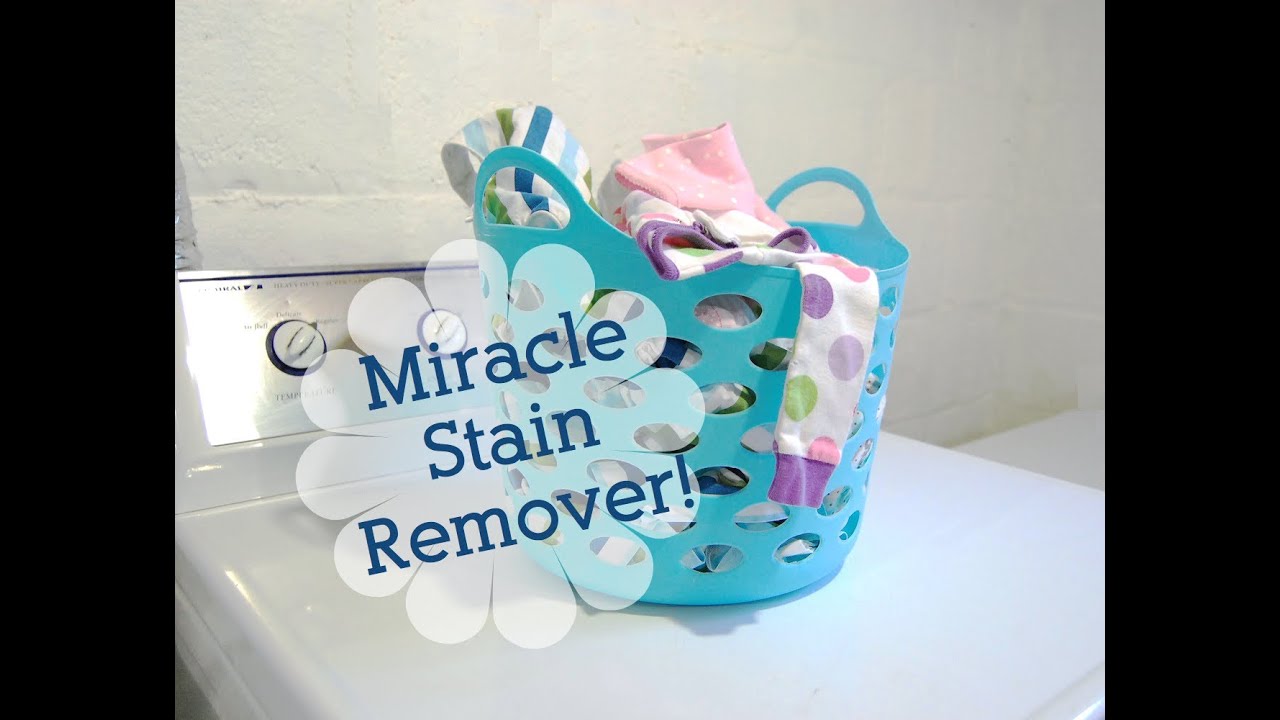 Чудодейственное средство для удаления пятен с белья!
