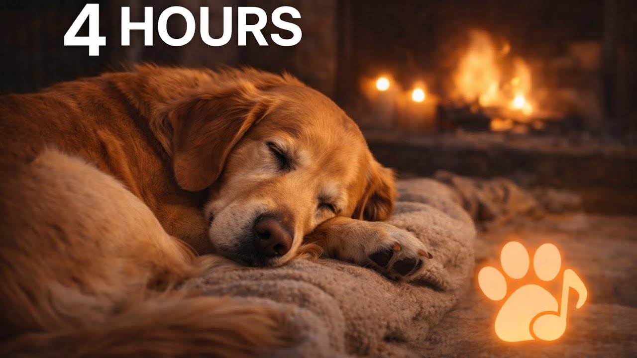 Soothing Music for Dogs 🐾 | Calm Anxiety, Relax & Sleep Peacefully