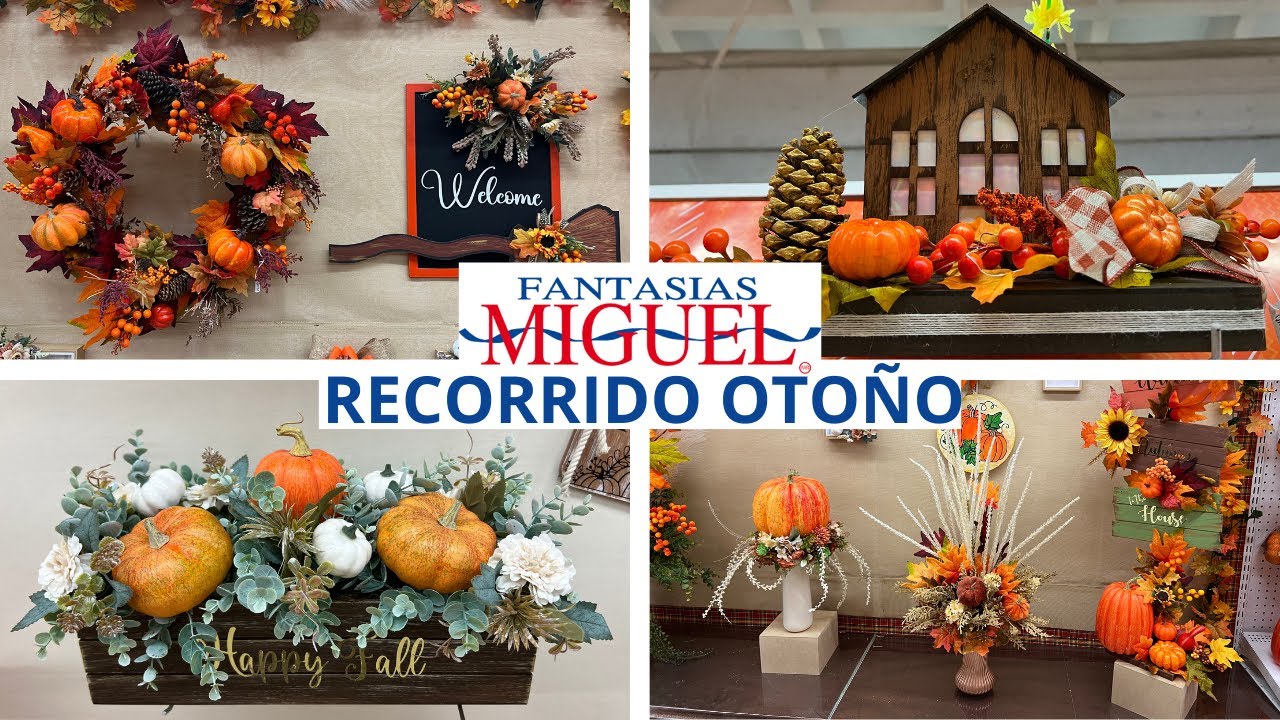 ¡Llegó el OTOÑO a Fantasías Miguel! Ideas, decoración y más
