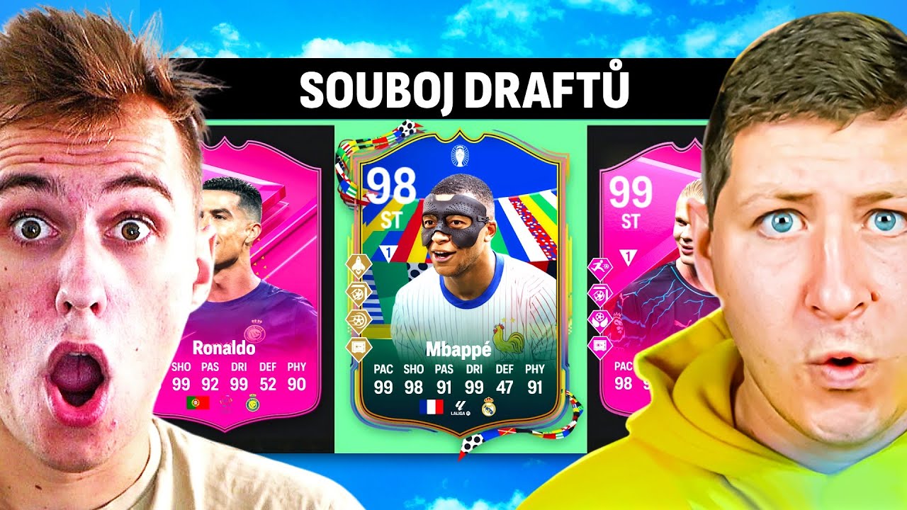 BITVA DRAFTŮ! GUDU vs THE TOP 😰 Kdo Poskládá Lepší Draft?!